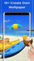 Sunny Beach Free live wallpaper Ekran Görüntüsü 1