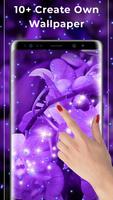 Purple Free live wallpaper 截圖 1