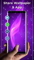 Purple Free live wallpaper स्क्रीनशॉट 3