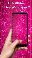 Pink glitter Free live wallpaper ポスター