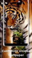 برنامه‌نما Tigers Free Live Wallpaper عکس از صفحه