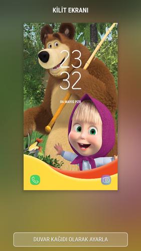 android icin masa ve koca ayi resimleri