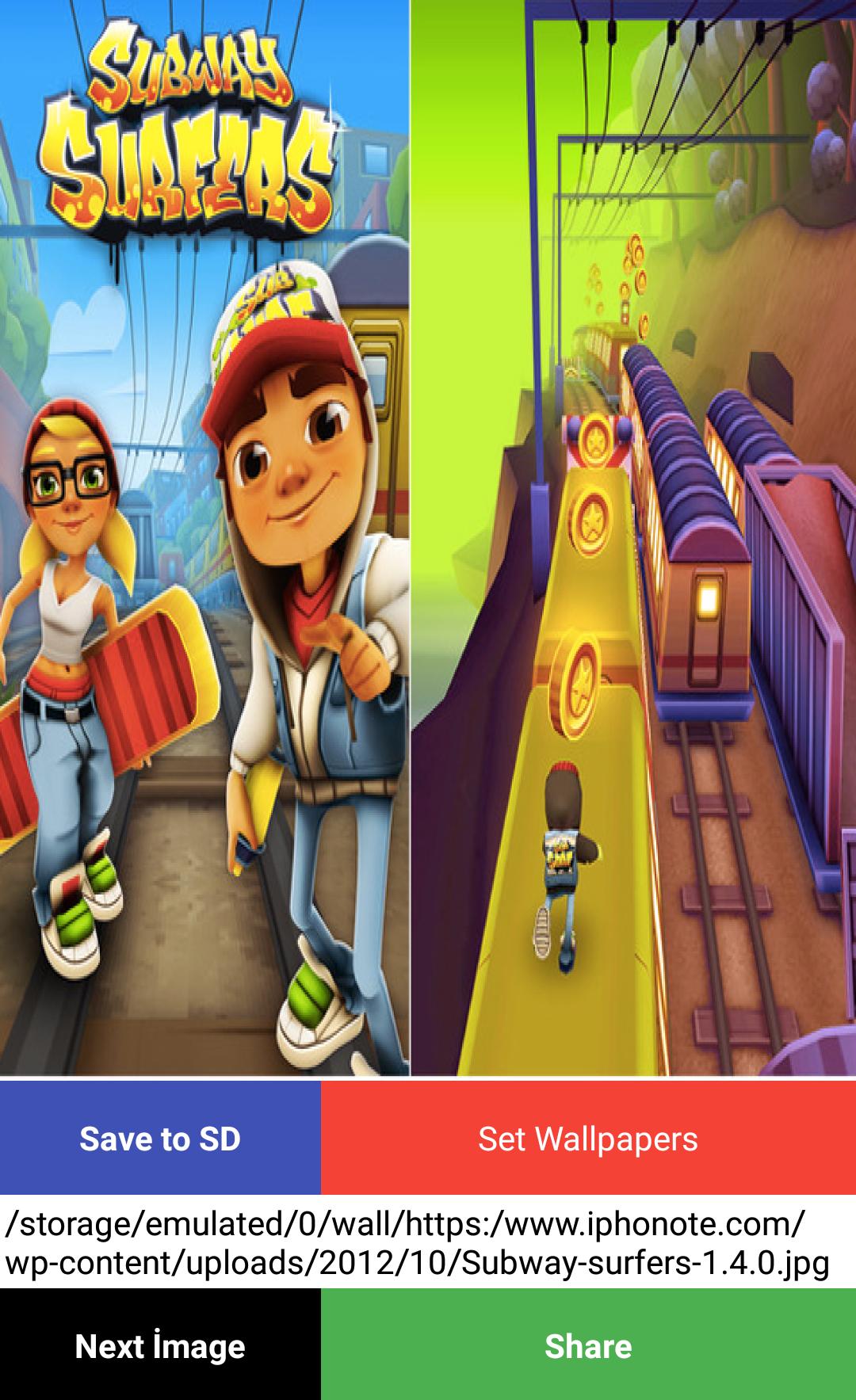 Subway Surfers Wallpaper Ekran Görüntüsü 4.