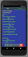 1 Schermata I Feel It Coming Lyrics