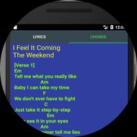 I Feel It Coming Lyrics screenshot 3