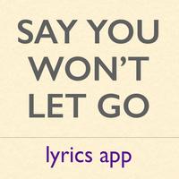 Say You Won't Let Go ảnh chụp màn hình 2