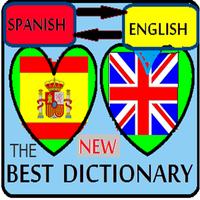 Spanish-English dictionary poster
