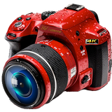 Câmera HD 4K ícone