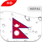 Nepal Flag 3D live wallpaper иконка