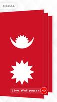 Nepal Flag 3D live wallpaper скриншот 3
