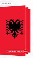 Albania Flag 3D live wallpaper capture d'écran 3