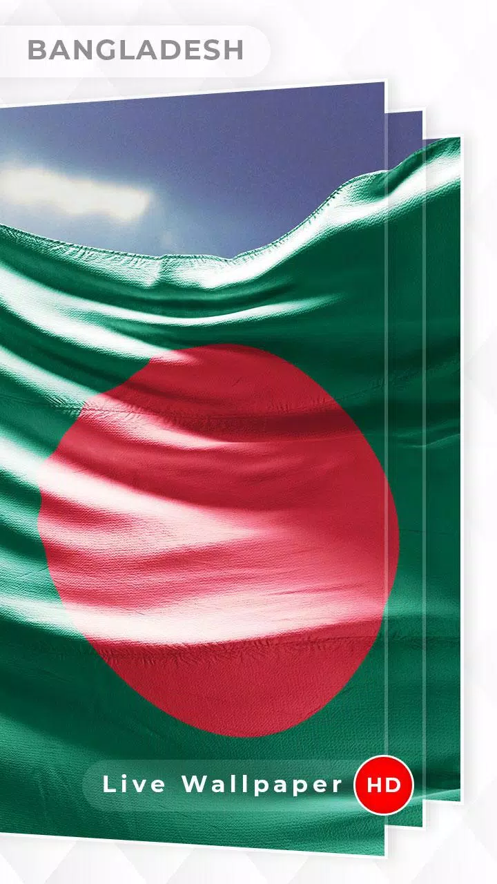 Bangladesh Flag 3D live wallpaper APK للاندرويد تنزيل