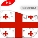 Georgia Flag 3D live wallpaper APK