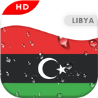 Libya Flag 3D live wallpaper icon