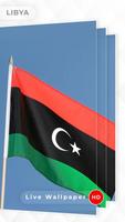 Libya Flag 3D live wallpaper Ekran Görüntüsü 2