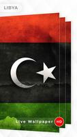 Libya Flag 3D live wallpaper Ekran Görüntüsü 3