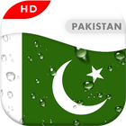 ikon Pakistan Flag 3D live wallpaper