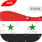 Syria Flag 3D live wallpaper иконка