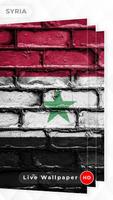 Syria Flag 3D live wallpaper screenshot 1