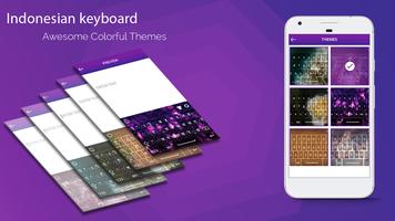 Indonesian Keyboard - Indonesian Translator постер