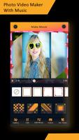 Photo Video Maker with Music پوسٹر