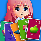 Flashcards V icon