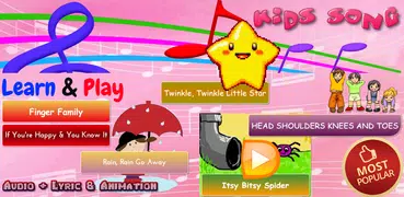 Popular Kids Song Free and Offine - English