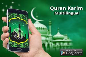 Quran Karim Multilingual Affiche