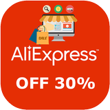 آیکون‌ 30% Off AliExpress Coupons