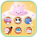 Cute Monster Theme APK