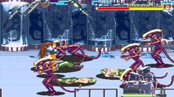 The Alien Fight Predator beat' em up screenshot 1