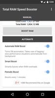 Total RAM Speed Booster capture d'écran 1