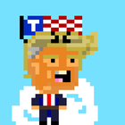 Alien Trump Hairpiece Invaders ikona
