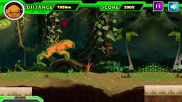 Alien Ben Humansaur Transforms Fight & Run screenshot 1