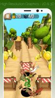 Green Alien Popoy Rush Run 2 screenshot 2