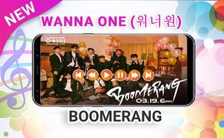 Wanna One BOOMERANG Affiche