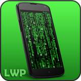 Matrix Code Live Wallpaper أيقونة