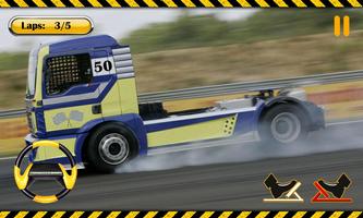 Carrera real de camiones captura de pantalla 3