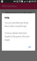BMI Calculator स्क्रीनशॉट 1
