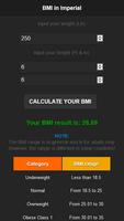 Calculate Your BMI capture d'écran 2