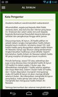 3 Schermata al-isyrun 20 Hadis Pilihan