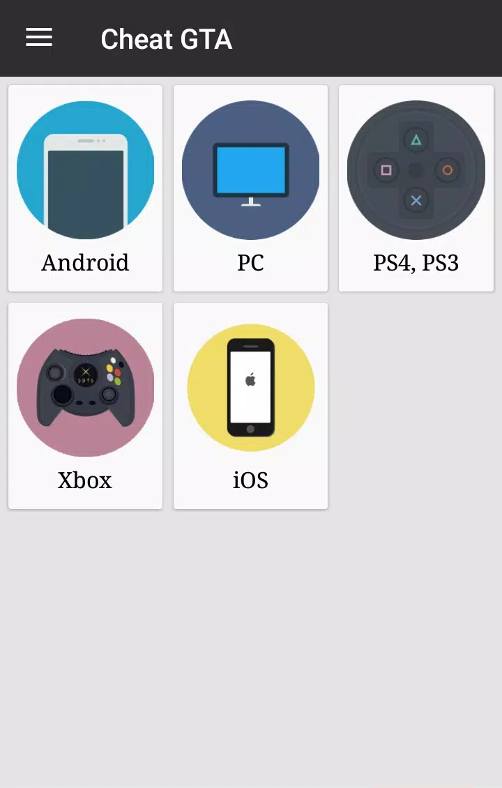 Cheats for GTA 5 - Xbox, PS4, PS3, PC (Unofficial) APK pour Android  Télécharger