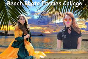 Beach Photo Frames Collage 截图 1