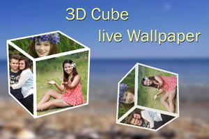 3D Cube Live Wallpaper : Wallpaper Master capture d'écran 1