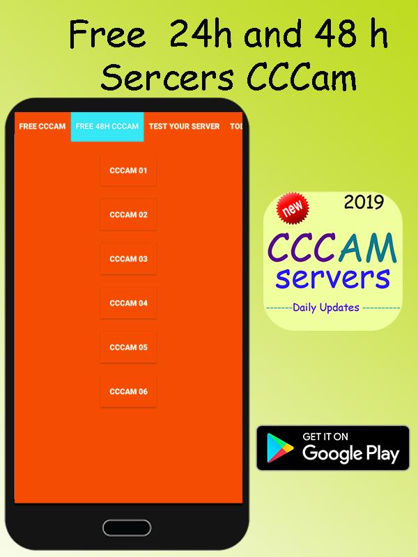 CCCam -Free cccam servers APK voor Android Download