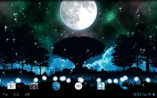 برنامه‌نما Night Scene Free LWP عکس از صفحه