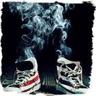 Smoking sneakers live paper آئیکن