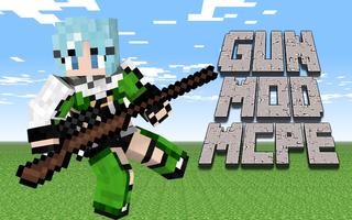 Poster Gun Mod For Pocket MCPE