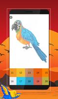 Pixel Art Birds Color By Number screenshot 1