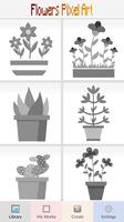 Flowers Color by Number, Pixel Art screenshot 3